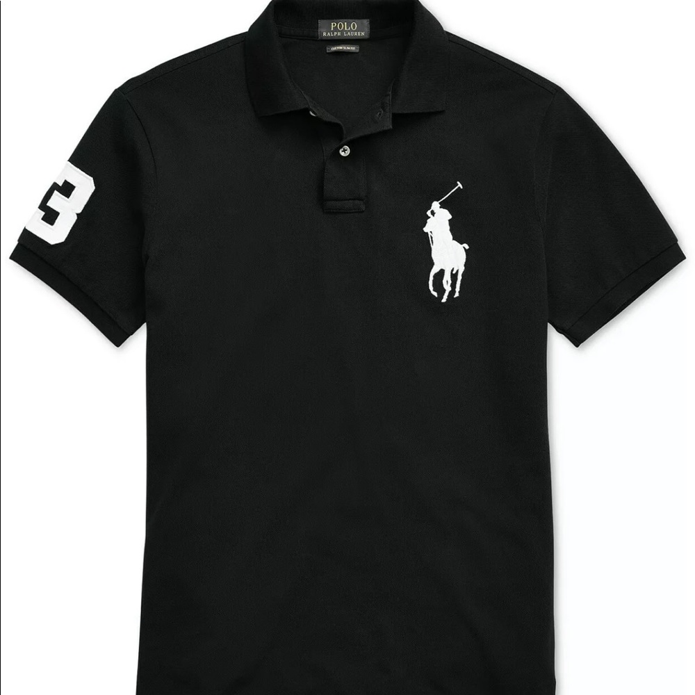 Men Polo Ralph Lauren BIG PONY Mesh Polo Shirt - S M L XL XXL - REGULAR FIT